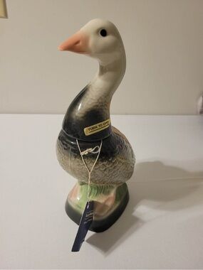 Vintage Jim Beam Goose Whiskey Decanter